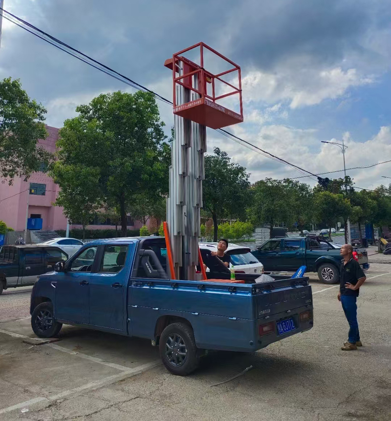 昌江车载铝合金式高空作业车